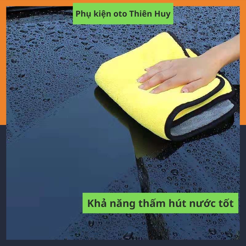 Khăn lau ô tô, Khăn lau ô tô chuyên dụng, lau bếp, lau kính 2 lớp cao cấp siêu sạch siêu thấm hút