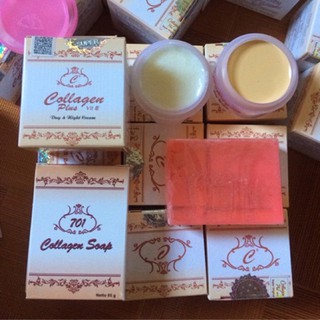 Combo Kem Collagen Plus Vit E + Soap