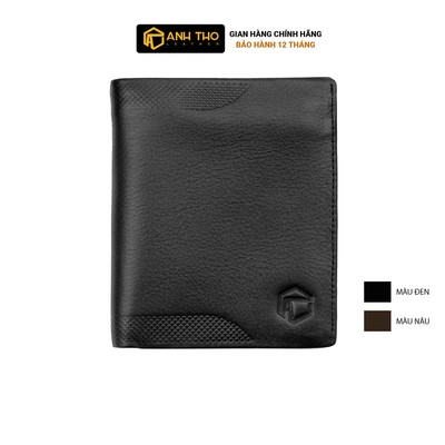 Ví đứng da bò Anh Tho Leather B29D