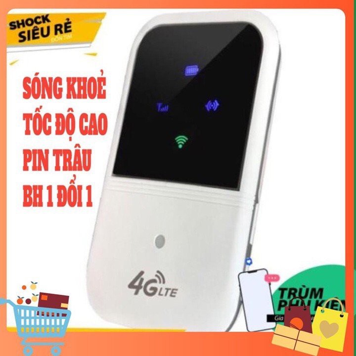 CỦ PHÁT WIFI 4G PHIÊN BẢN A800 CHÍNH HÃNG ZTE NHẬP KHẨU NGUYÊN BỘ FULLBOX