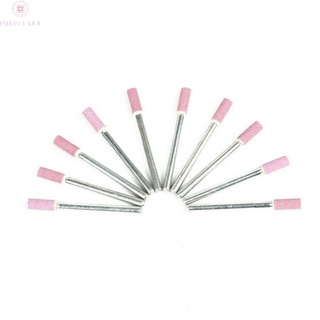 Set 10 đá mài lưỡi cưa xích 4mm
