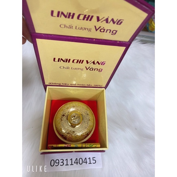 Kem nám vip linh chi vàng hủ 35g