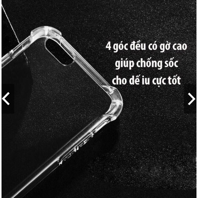 Ốp iPhone chống sốc trong suốt Hana Case