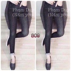 Quần Jean Dài Nữ Vải Xước Màu Đen Lưng Cao Co Giãn Mạnh Size Đại | BigBuy360 - bigbuy360.vn