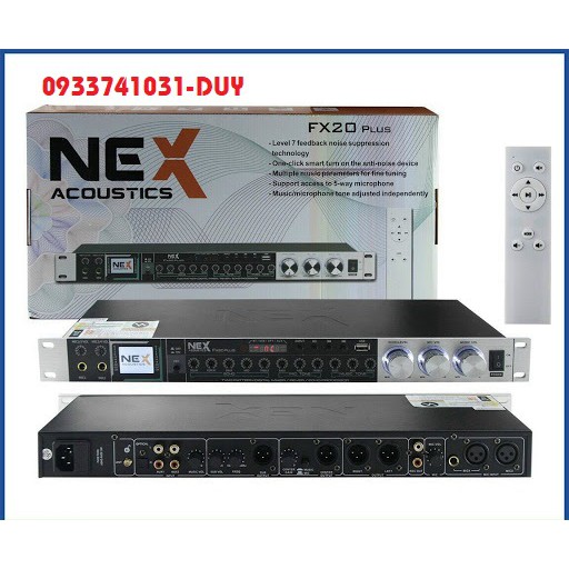 Vang cơ Nex FX20 plus, vang cơ chống hú bluettoth