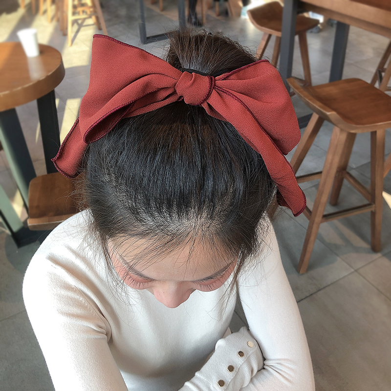 Dây Buộc Tóc Thắt Nơ Phong Cách Nhật Bản Cho Phụ Nữ