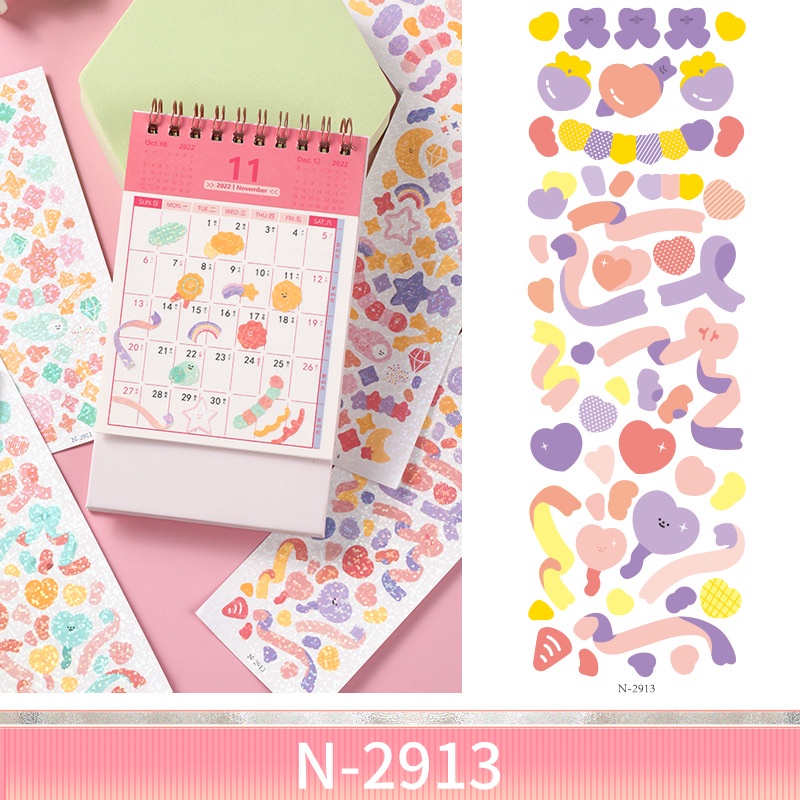 Sticker Dán Trang Trí Dễ Thương Bắt Mắt Sành Điệu