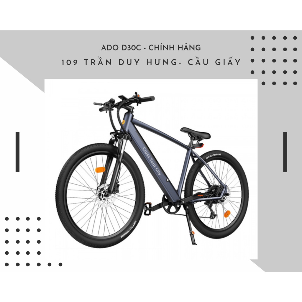 Xe Đạp Điện Trợ Lực ADO D30C (DECE 300C) - Chính Hãng