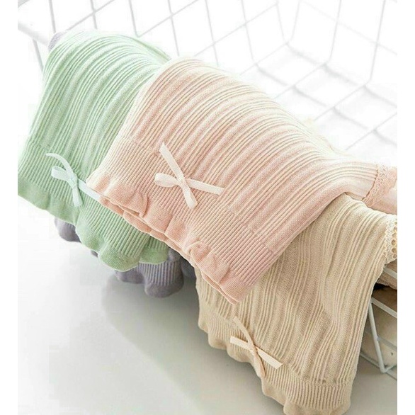 Quần Lót Nữ, Quần Chip Cotton Nữ Sợi Tre Kháng Khuẩn Cao Cấp