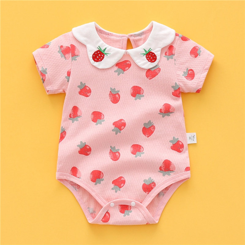 Bộ body chip mùa hè cho bé gái Hàng Quảng Châu chất cotton thoáng khi