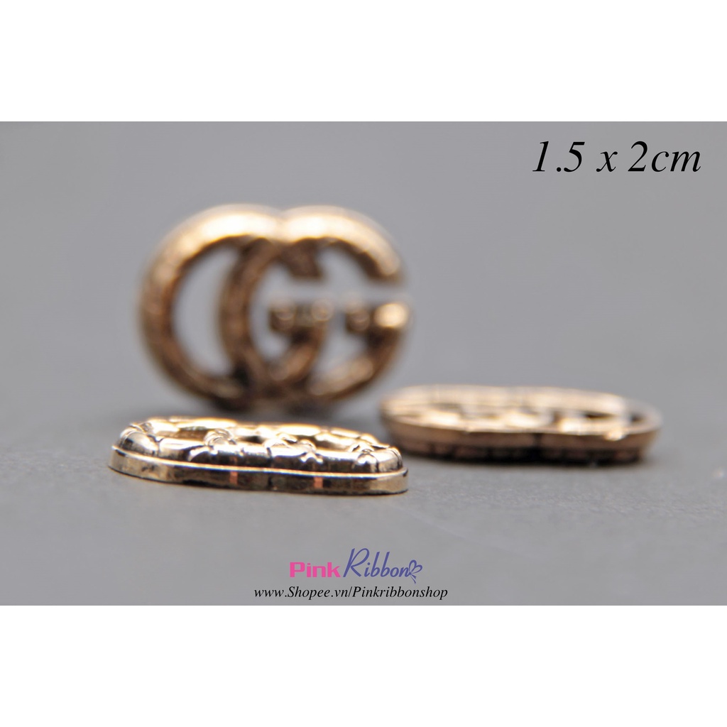 SET 2C - Charm biểu tượng chữ GG