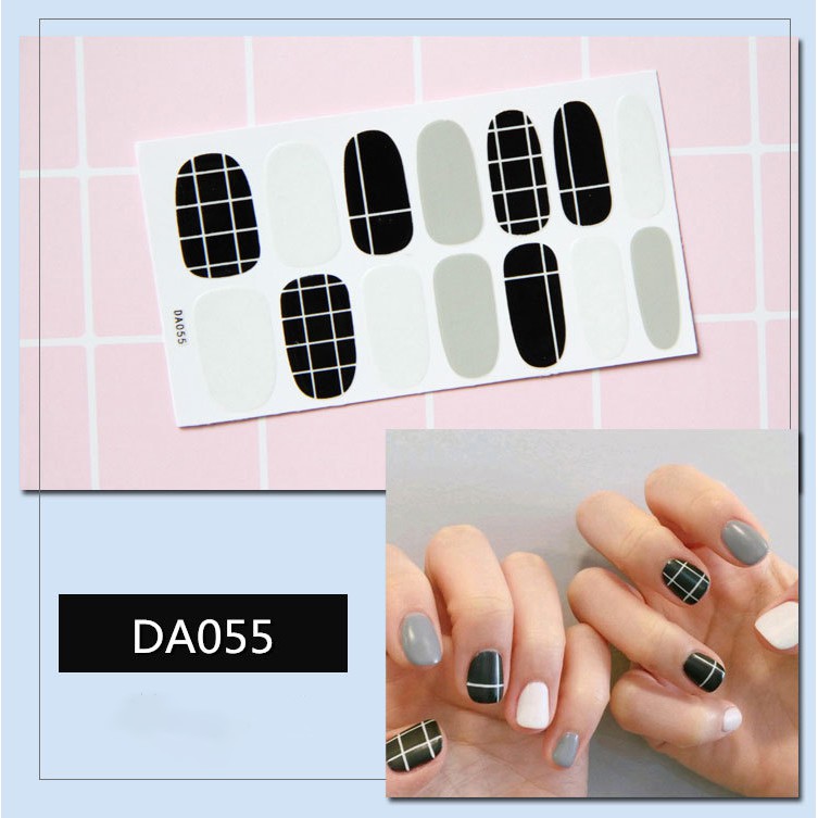 ✔️Sticker dán trang trí móng tay họa tiết dễ thương - sticker dán móng tay cute - miếng dán trang trí móng tay