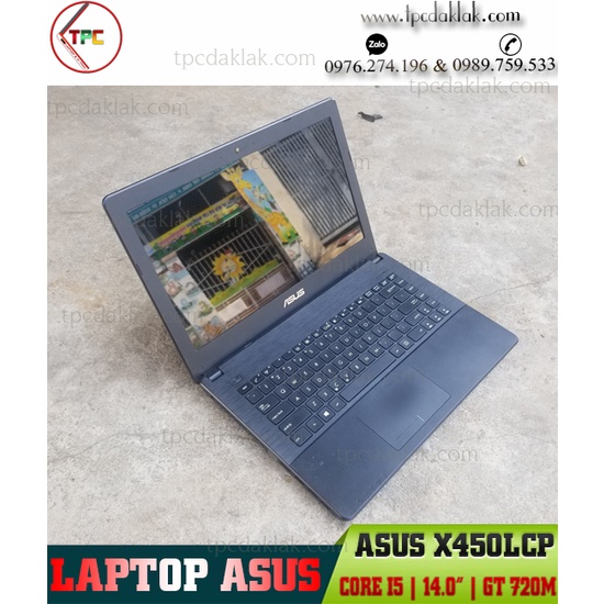 Laptop Asus X450LCP | Core I5 4200U | Ram 4GB | SSD 128GB | GT 720M 2GB | LCD 14-INCH HD