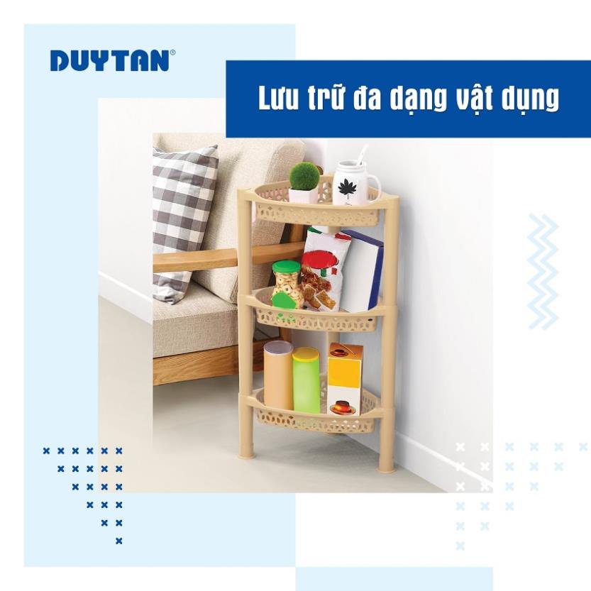 Kệ góc nhỏ 4 tầng tiện dụng Nhựa Duy Tân - Kích thước 33,5 x 23 x 81 cm