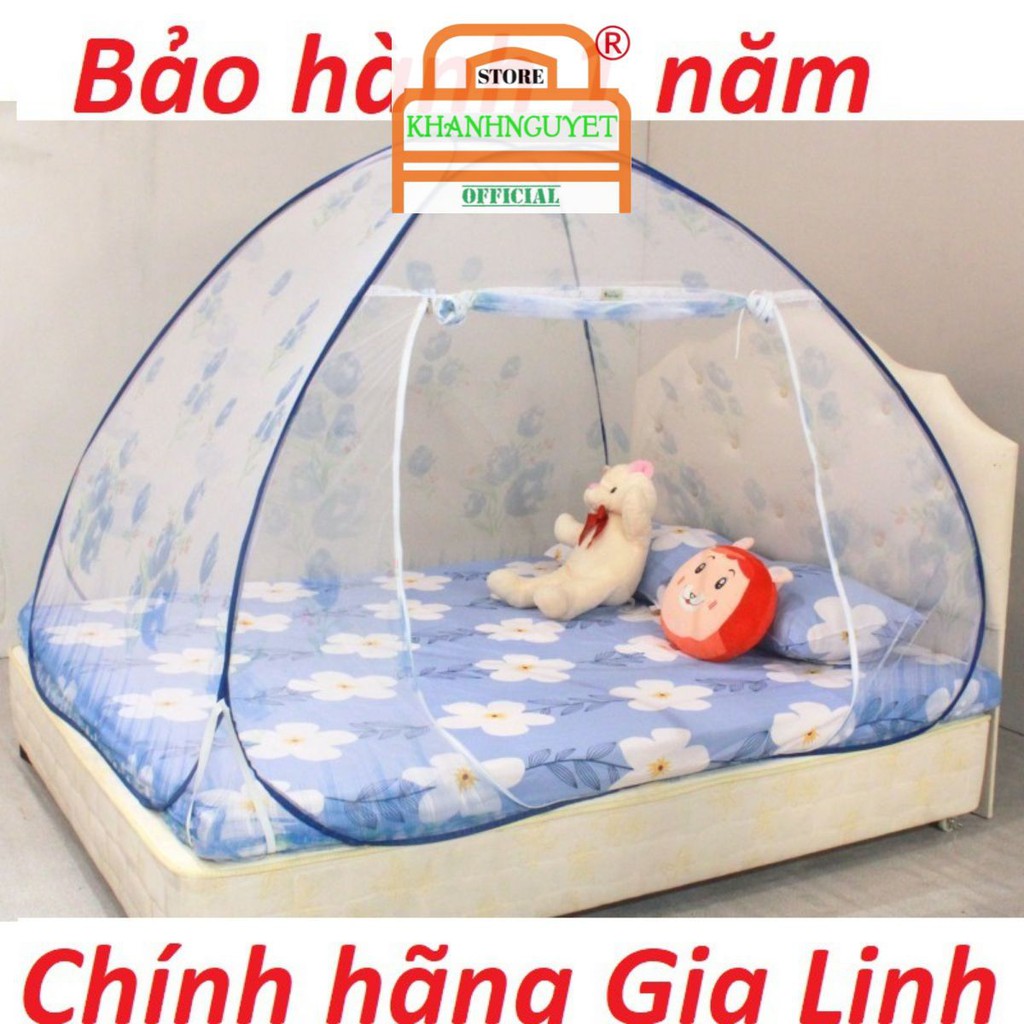 Mùng Màn gấp gọn thông minh Chụp Tự Bung Gia Linh - Bảo hành 1 năm