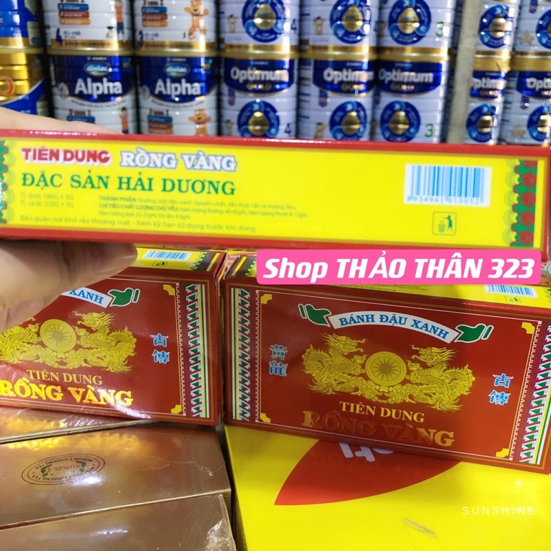 Bánh Đậu Xanh Rồng Vàng Tiên Dung