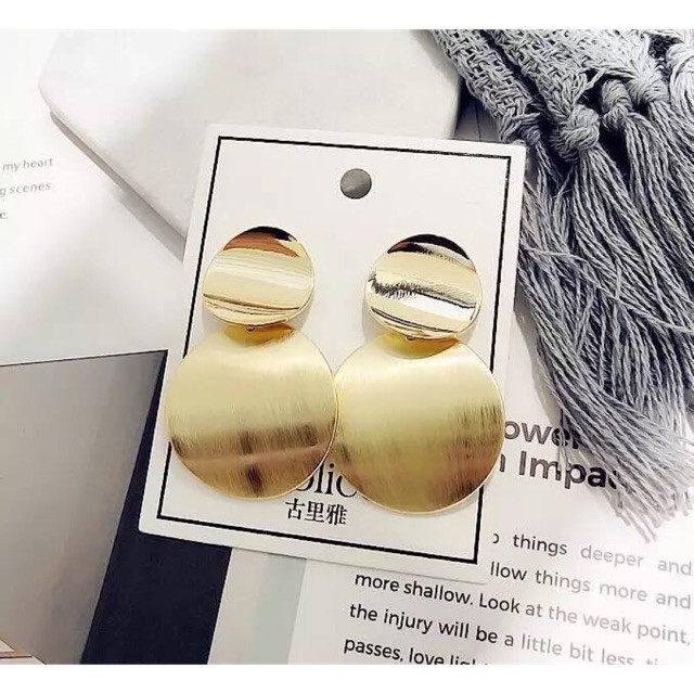 Bông tai tròn mẫu mới