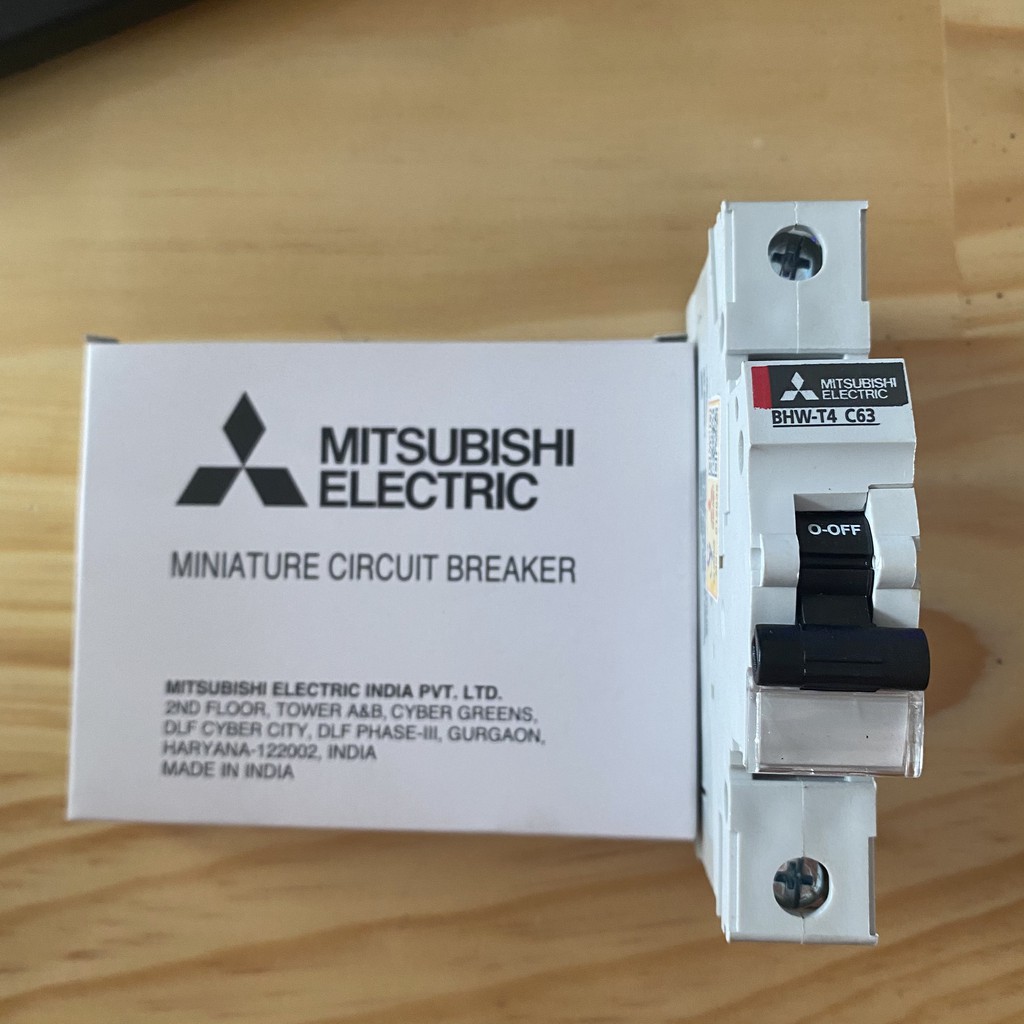 MCB Mitsubishi BHW-T4 1P C63 4.5kA