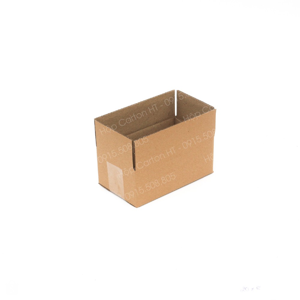 20x12x8 Combo 160 hộp carto, thùng giấy cod gói hàng, hộp bìa carton đóng hàng giá rẻ