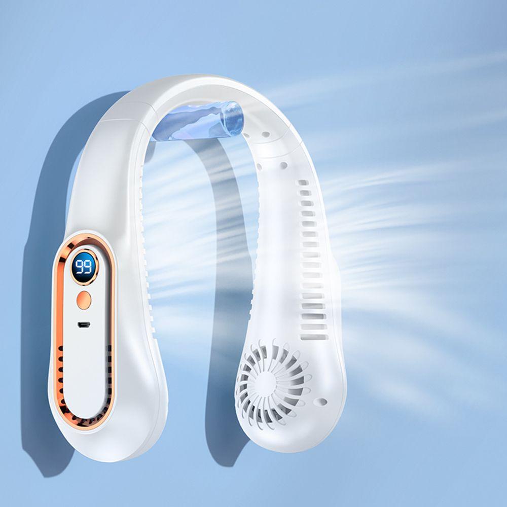 BEBETTERM Quạt Đeo Cổ 3800mAh Hiển Thị Kỹ Thuật Số Tiện Lợi