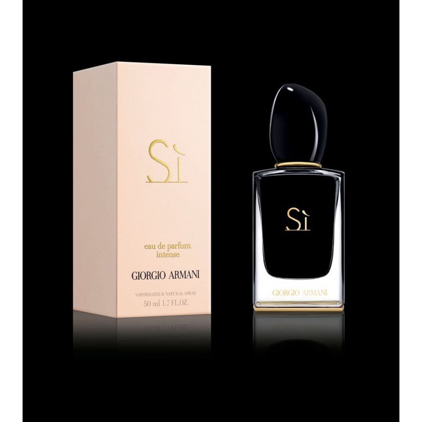 [Chính Hãng] Nước Hoa Nữ Giorgio Armani Si Intense Eau De Parfum (Sì Đen) 100ml - Tự Nhiên, Trầm Tĩnh, Quyến Rũ