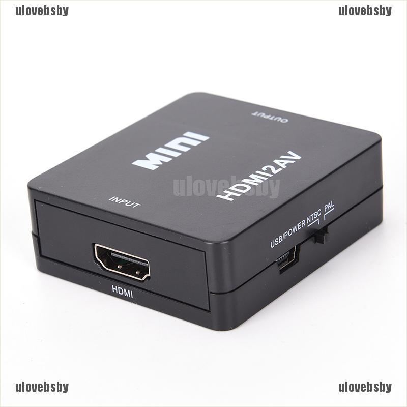 Bộ chuyển đổi Hdmi Sang Rca Av / Cvbs Hd 1080p Mini Hdmi2Av