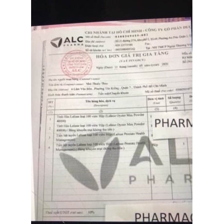 Viên uống hỗ trợ chức năng tuyến tiền liệt Lalisse Prostate Management của Úc 100 viên