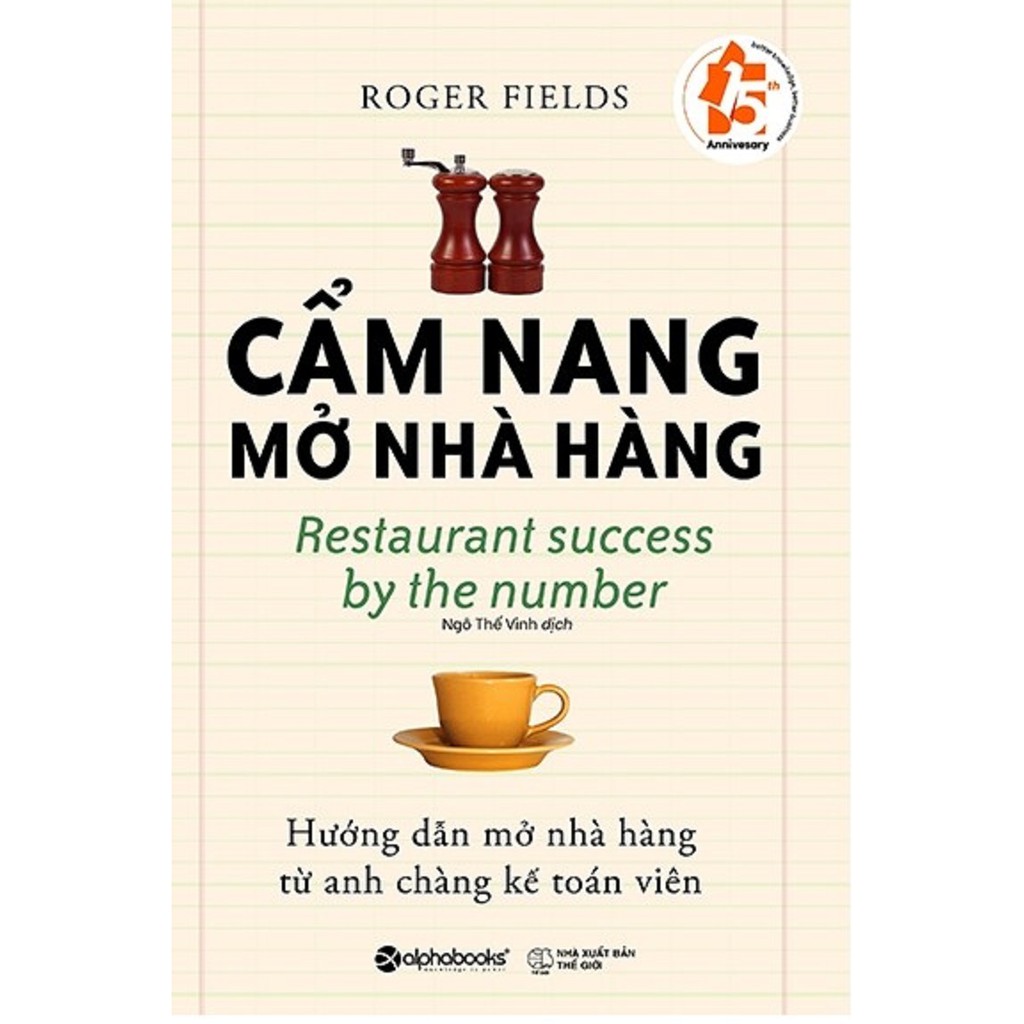Sách - Cẩm Nang Mở Nhà Hàng - Tác giả Roger Fields