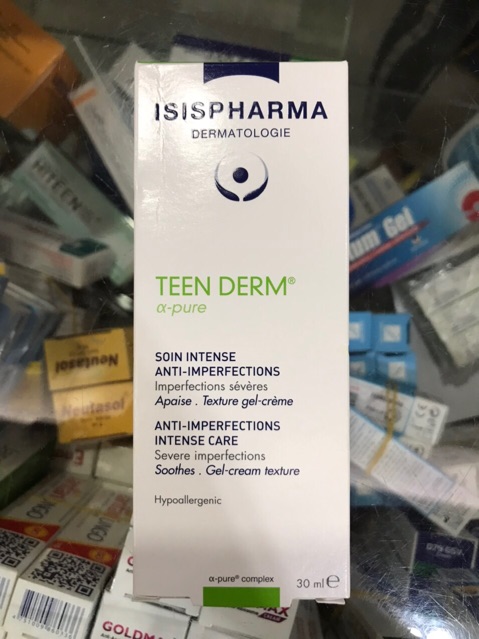 Kem Dưỡng Da, giúp Giảm Mụn ISIS Pharma Teen Derm K (30ml)