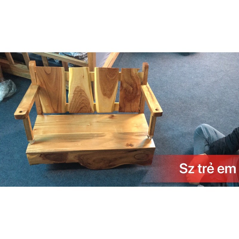 Xích đu Ghế gỗ tự nhiên