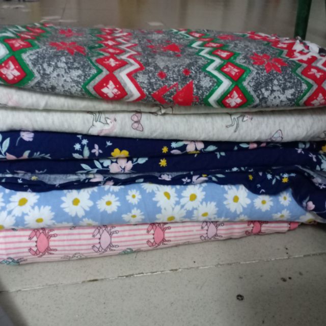Set vải cotton tập may 100k/3kg