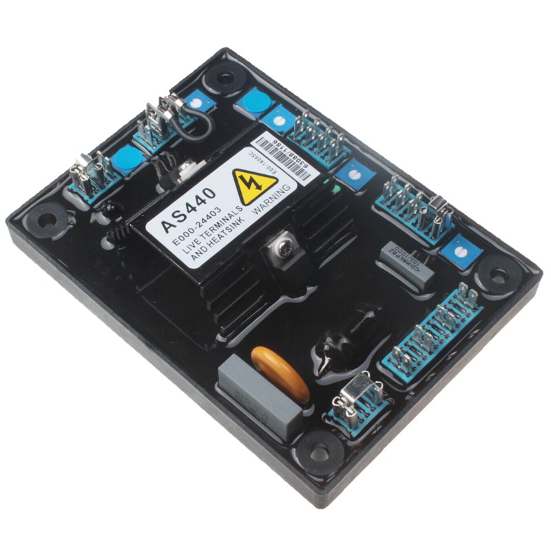 Máy phát điện AS440 Đầu vào bộ điều chỉnh điện áp tự động AC 190-264V 4A Động cơ AVR Bộ điều chỉnh điện áp Phụ kiện và bộ phận của máy phát điện