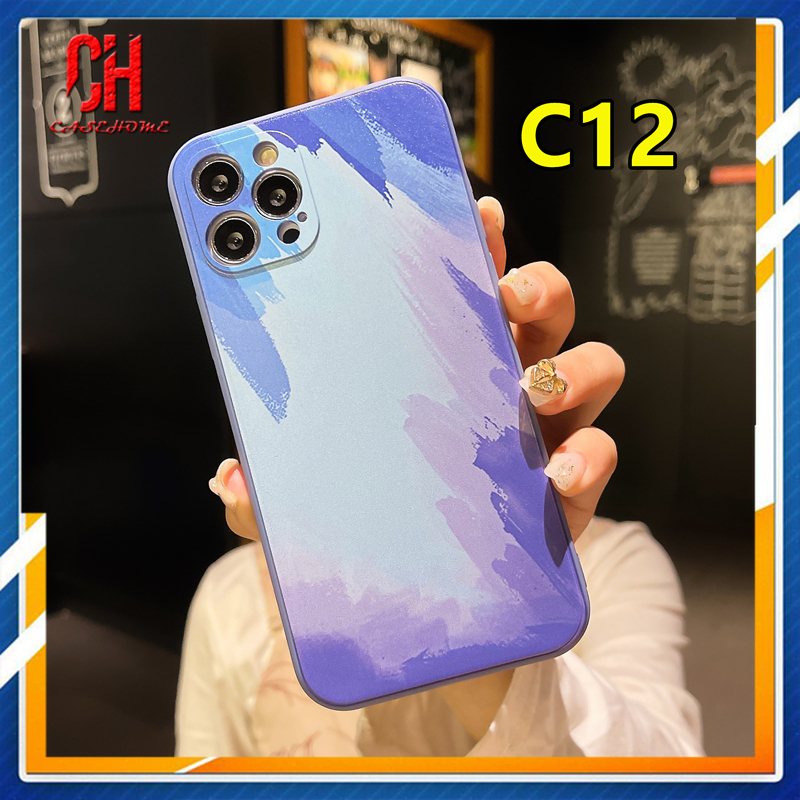 Ốp Lưng Tpu Màu Trơn Thời Trang Cho Iphone X 11 Pro Max 6 7 6s 8 Plus 12 Mini 12 Pro Max 6splus 7plus 6plus 8plus Xs