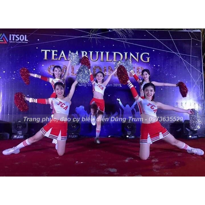 Trang phục nhảy Aerobic hiện đại, đồng phục nhảy nhóm cho bé (Có size người lớn)
