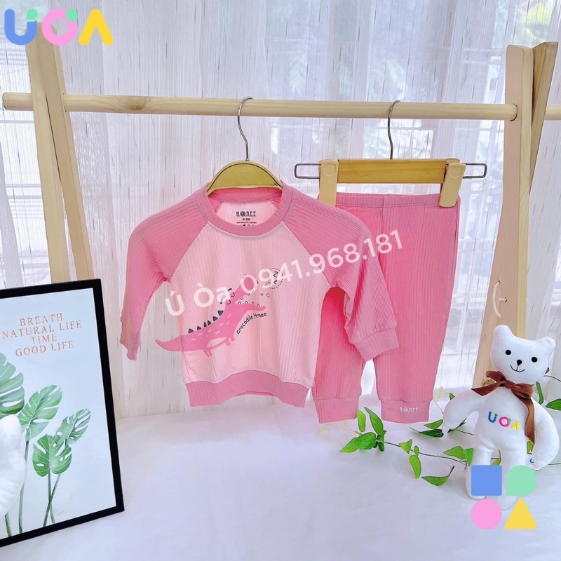 Bộ dài tay HRNEE  modal organic mềm mịn