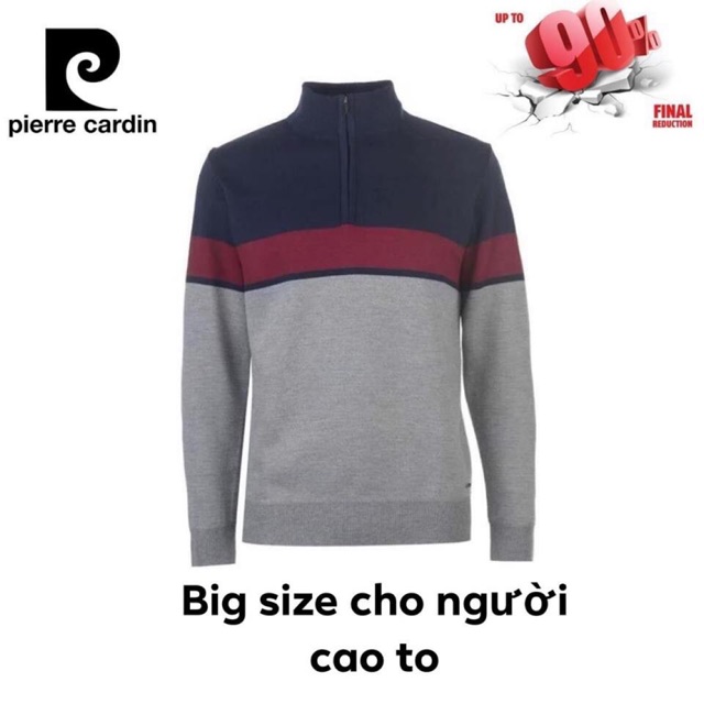 ÁO LEN CỔ ZIP PIERE CARDIN