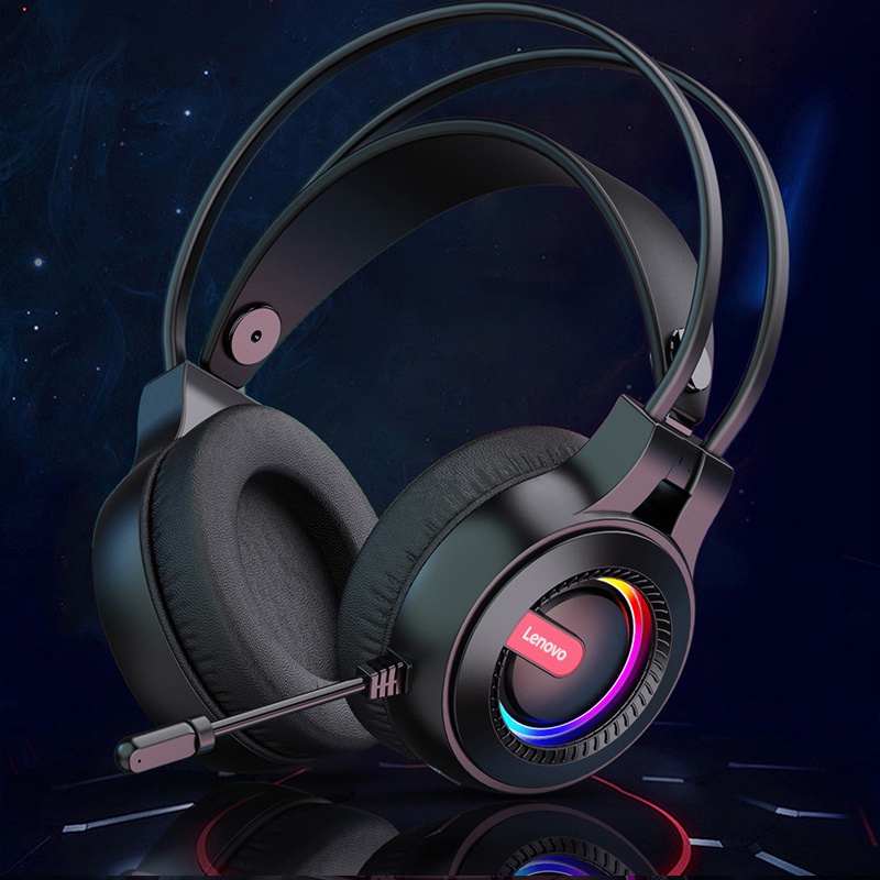 Tai nghe 7.1 gaming LENOVO G80-B thinkplus RGB - Bass cực dày (Đen) - Nhất Tín Computer