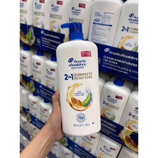⭐️Dầu Gội Gàu 𝐇𝐞𝐚𝐝 𝐚𝐧𝐝 𝐬𝐡𝐨𝐮𝐥𝐝𝐞𝐫 𝐂𝐥𝐚𝐬𝐬𝐢𝐜 𝐂𝐥𝐞𝐚𝐧 𝟐 𝐢𝐧 𝟏  - Mỹ⭐️