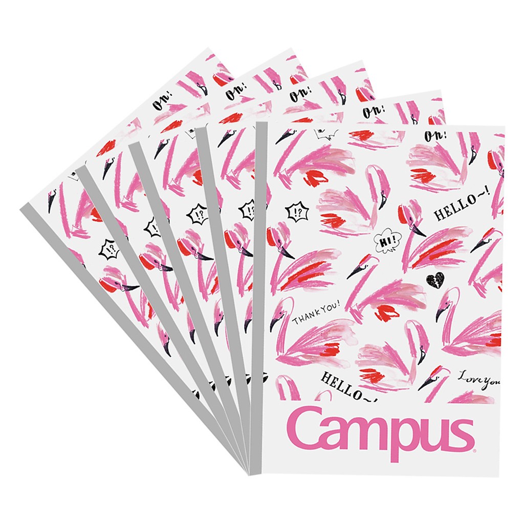 Vở A4 Campus Classy 200 trang - dòng kẻ ngang có chấm