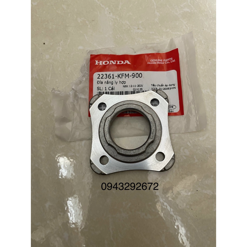 Đĩa Nén Lò Xo Côn Sau Dream, Wave, Future 1 Honda