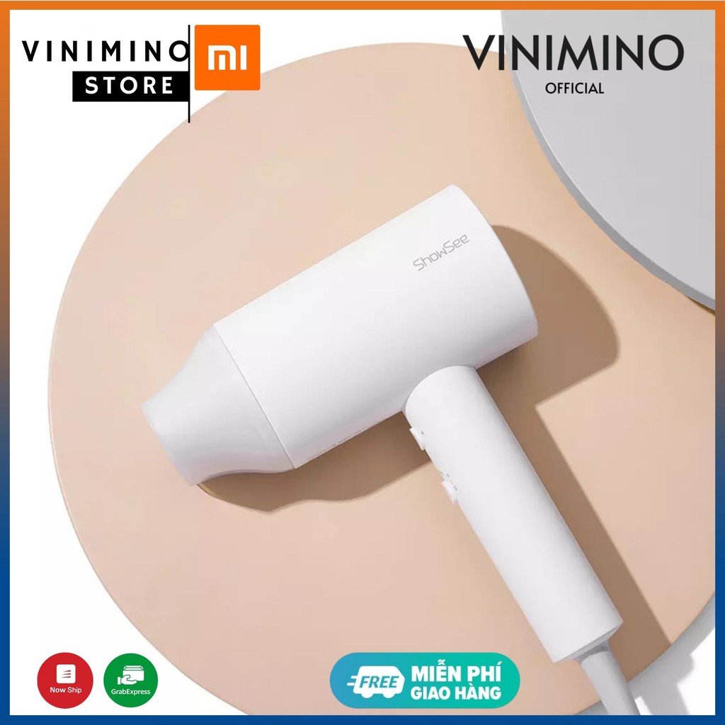 Máy sấy tóc cao cấp bổ sung ion âm Xiaomi SHOWSEE A1-W / A2-W công suất 1800W | Vinimino Store