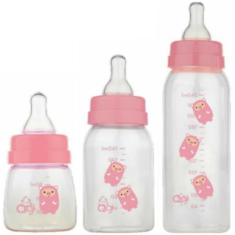 Bình sữa Agi PP cổ hẹp 60ml - 140ml - 250ml