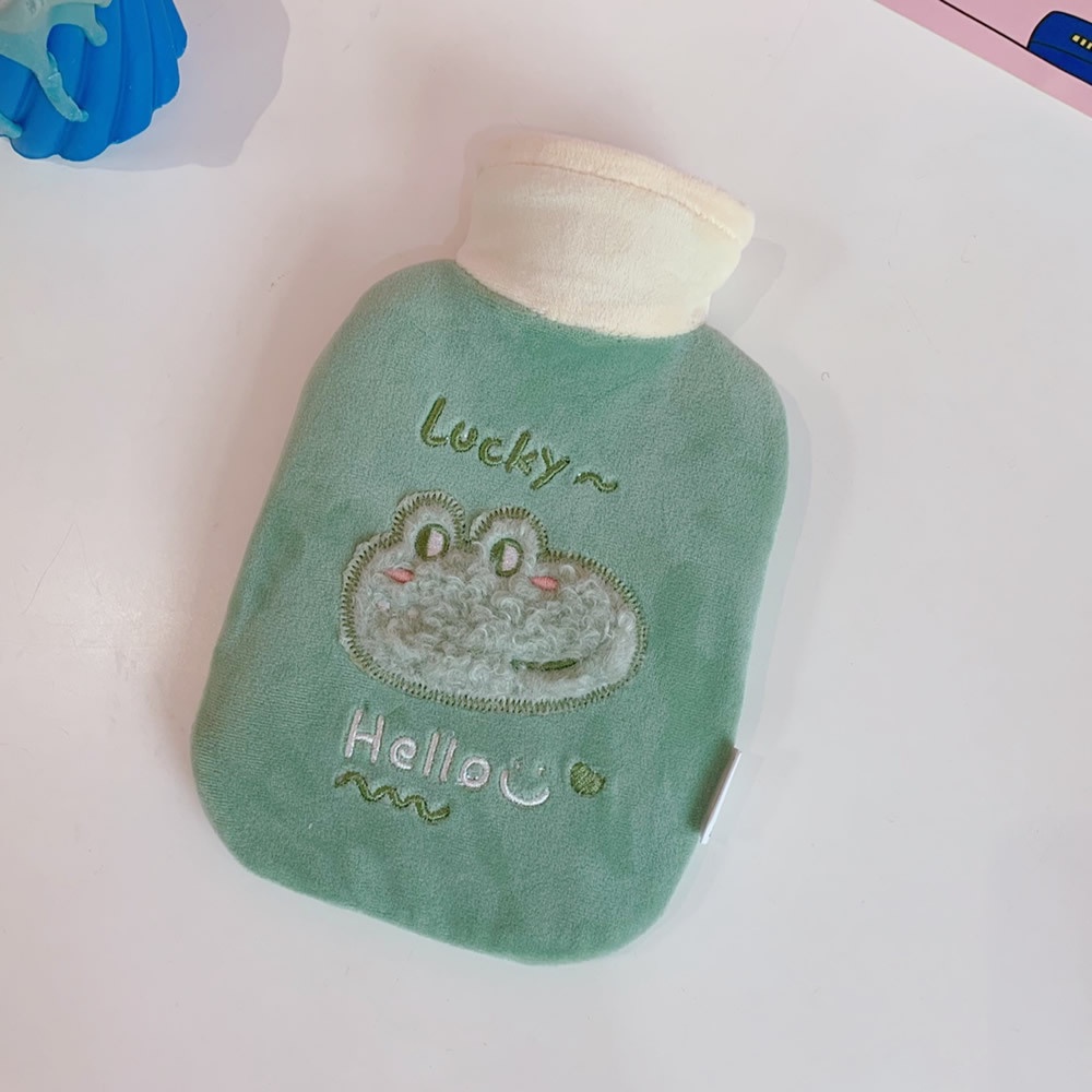 Túi chườm nóng lạnh lông mịn hoạt hình giảm đau bụng kinh, túi sưởi giữ ấm có thể làm túi đút tay