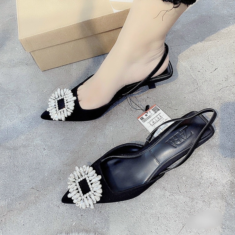 SALE LẺ SIZE Guốc Zara mặt đá