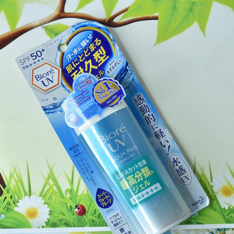 gel chống nắng biore UV aqua rich watery essence pa++++ 90ml