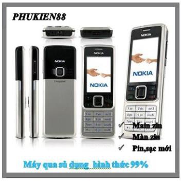 ĐIỆN THOẠI NOKIA 6300 CHÍNH HÃNG SIÊU BỀN BẢO HÀNH 18 THÁNG Có imeil trùng