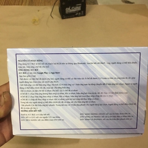 Mạch đèn led Audi a11 PRO GẮN WINNER X, EXCITER , SH , ĐIỂU KHIỂN QUA SMARTPHONE Ảnh thật Sp