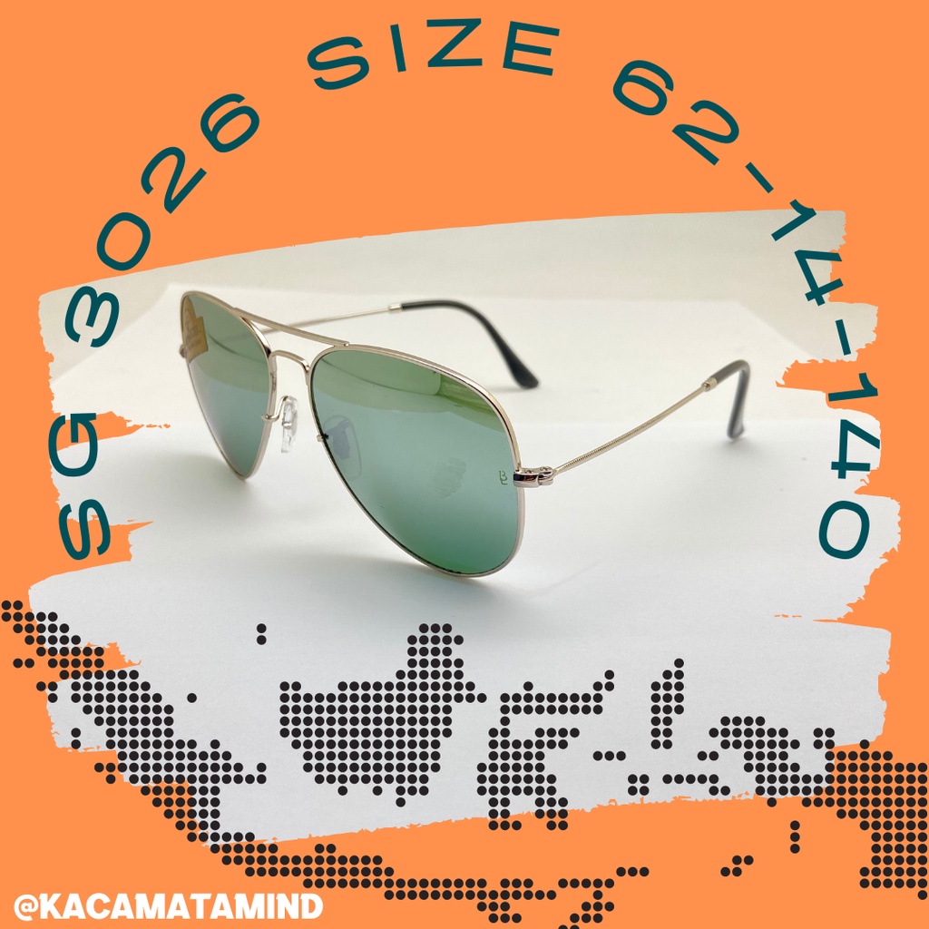Kính mát SUNGLASSES mã 3026 có thể tháo rời cho nữ