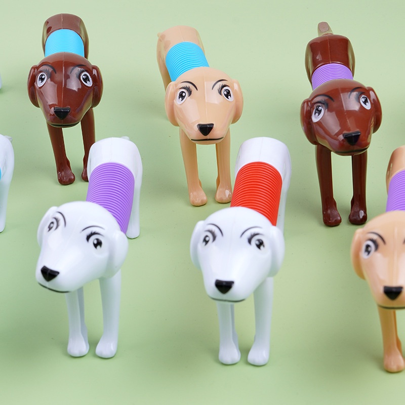 1 Đồ Chơi Hình Hươu Cao Cổ / Hươu Cao Cổ Bằng Nhựa Co Giãn Nhiều Màu Sắc Tùy Chọn DIY