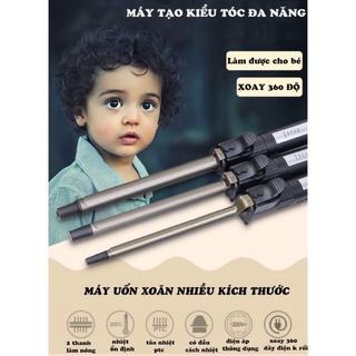 Máy uốn tóc làm xoăn xoay 360